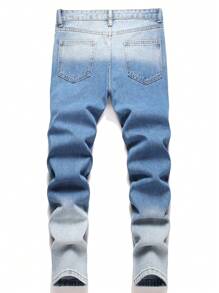 Boys' Fashion Casual Street Style Embroidery Straight-Leg All-Season Jeans