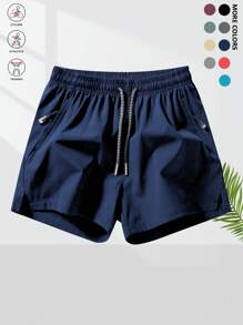 3 pares de shorts deportivos para hombre, shorts de playa de secado rápido y transpirables, para primavera/verano