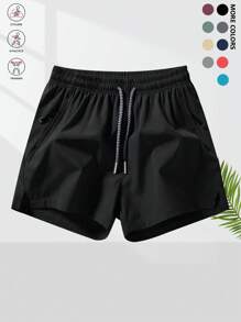 3 pares de shorts deportivos para hombre, shorts de playa de secado rápido y transpirables, para primavera/verano