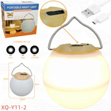 AGUILAMEX Portable Tent Light LED Camping Lantern High Power Hiking - Yellowish White - View 8