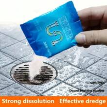 Powerful Drain Cleaner, Suitable For Kitchen, Bathroom, Floor Drain Clogging, Pipe Unclogging Powder - Multicolor - View 5