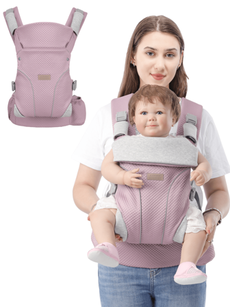Baby Carrier Front Facing Breathable Infant Carrier, Convertible For Outdoor Use