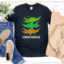 Crocodile Shirt, Alligator Shirt, Zoo Animal Shirt, Crocodile Tshirt, Crocodile T Shirt, Crocodile Gift, Reptile Shirt