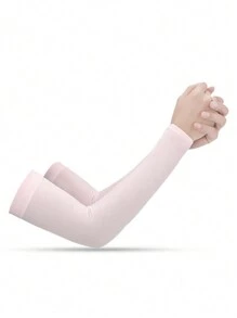 Mosquito Repellent Ice Sleeve Summer Ice Silk Sunscreen Sleeve Gloves Outdoor UV Protection Cycling And Driving Sleeves For Men And Women Set Of - Multicolor - View 20