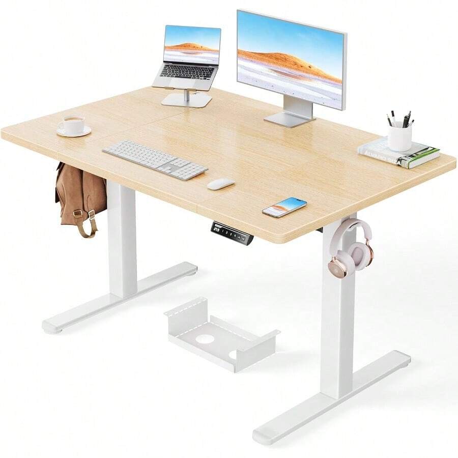Amazon devoko standing desk 120 x 80 cm electric desk height