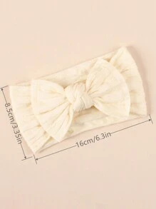 7 件套婴儿编织尼龙弹性头带，适合新生儿、幼儿的柔软发带，适合所有季节，摄影道具 - 方格7件套 - 查看 7