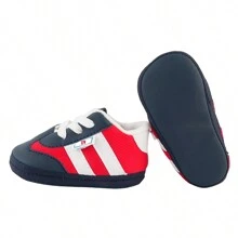 Tenis Para Bebés Calzado Para Niños Hecho Para Los Primeros Pasos Modernos Urbanos Cómodos Ligeros ERIK-MR - Azul Marino - Ver 5