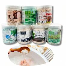 Bath Salt SPA Exfoliant Pack 2 Body Manicure Pedicure Random Assorted Aromas Bath Salt Bathroom Décor Summer Bathroom Accessories - PACK 2 - View 1