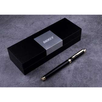 3/6/12 支 0.7 毫米黑色中性笔，优质商务笔，光滑外壳，适合会议、学习、办公用品、返校季