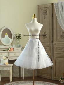 Multifunctionele Tutu Petticoat Voor Vrouwen, Elastische Tailleband, Verkrijgbaar In Meerdere Kleuren Voor Cosplay, Lolita En Avondjurk Halloween
