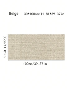 1pc Self-Adhesive Cat Scratching Mat For Walls, Carpets, Sofas & Furniture Protection, Suitable For Cat Scratching Posts