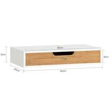 SoBuy FRG92-WN, Floating Drawer, Wall Mounted Drawer, Wall Shelf Storage Display Shelving - White - View 2