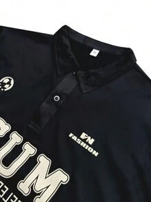 Men's Turndown Collar Polo Shirt, Short Sleeve T-Shirt, Summer New Arrival