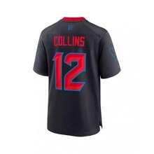 Men's N Collins Navy Houston Texans 2nd Alternate Game Jersey - Navy - View 2