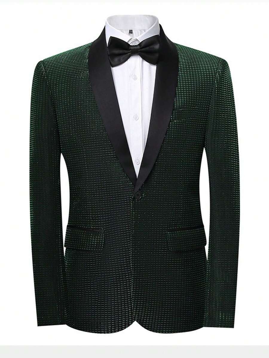 Party/Banquet Evening Gown Men's Suit, Nightclub Bar Front Desk Blazer