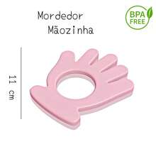 Mordedor para dentição alivio mãozinha pé infantil