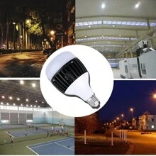E27 Super Brillante LED Lámparas Bombillas Potencia Real 100W Bombilla Lámpara Iluminación para el Hogar Cocina Garaje Bombill Led E27 Luz - Blanco - Ver 5