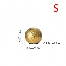 Nordic Minimalist Creative Gold Electroplated Hammered Ceramic Hydroponics Vase, Home Living Room TV Cabinet Decor, Office Desk Dining Table Centerpiece Flower Holder Gifts Birthday Graduation Home Decor Room Decor Flower Vase Glass Vase