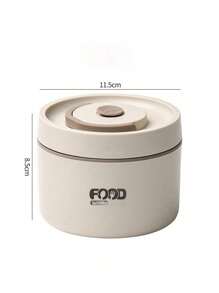 Kompakte isolierte Lunchbox mit Deckel - mikrowellengeeignet, tragbare Bento-Box für Büro & Outdoor-Nutzung, einstöckig, Weihnachtsgeschenke, Halloween-Geschenke