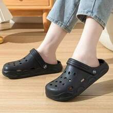 Chaussures de glissement respirantes et aérées unisexes, sandales plates légères pour une utilisation intérieure/extérieure