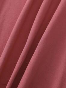 Letter Printed T-Shirt, Short Sleeved Round Neck Casual Top, Spring And Summer Casual Women's Clothing