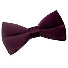 1 Pc Solid Color Polyester Bow Tie, Suitable For All Seasons - Multicolor - View 19