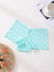 10 PCS Women's Sexy Lace Splicing Panties Mid Waist Seamless Briefs Tummy Control &Butt Lifter Stretch Lingerie Comfortable And Breathable Sports Underwear