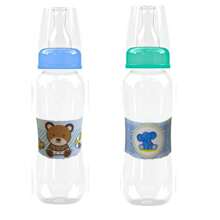 5 unidades mamadeira 240 ml bico redondo