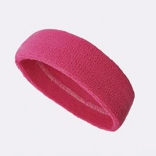 1 Set Fascia per capelli e polsini in spugna di ciniglia, Set di fasce per lo sport, Fascia per capelli sportiva per uomo e donna, 1 pezzo Fascia antisudore, Fascia antisudore in spugna di ciniglia traspirante per tennis, basket, calcio, ginnastica, allenamento, Fascia per capelli