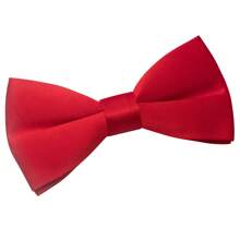 1 Pc Solid Color Polyester Bow Tie, Suitable For All Seasons - Multicolor - View 18