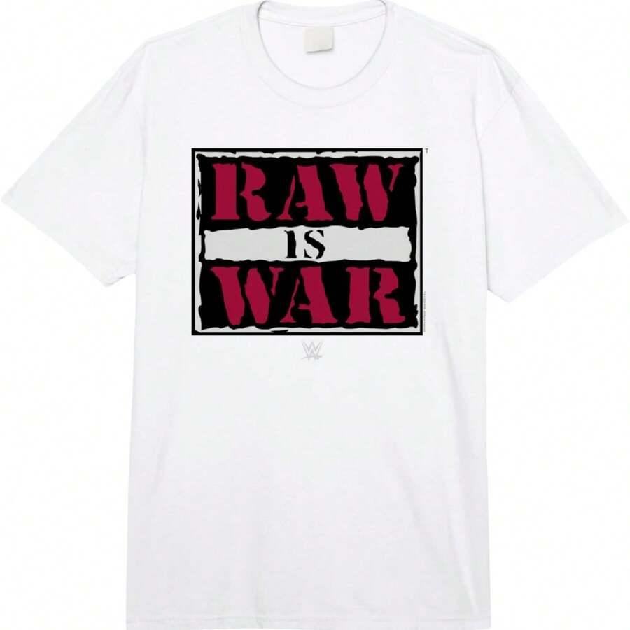 WWE Raw Is War Box Logo Comfort Colors Adult Heavyweight T-Shirt ...