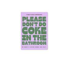 1 pieza Pintura en lienzo sin marco con cita "Por favor, no lo hagas en el baño" Impresión de "Lindo trasero" Regalo divertido Decoración de pared de baño Cartel de arte