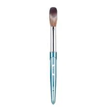 Pincel de uñas Kolinsky adecuado para aplicaciones acrílicas, herramienta de extensión de uñas, bolígrafo para dibujo de rayas en uñas - Azul - Ver 6