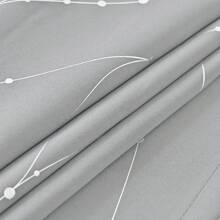 1pc European & American Style Single-Sided Metallic Foil Shooting Star Blackout Curtain - Dark Grey - View 8