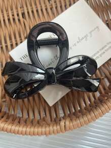 Minimalist High-Sense Bow Clip, Stylish Hair Claw Hair Accessory For Women