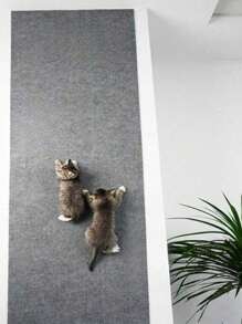 1pc Self-Adhesive Cat Scratching Mat For Walls, Carpets, Sofas & Furniture Protection, Suitable For Cat Scratching Posts