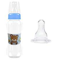 5 unidades mamadeira 240 ml bico redondo