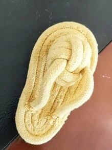 多色带结咀嚼绳玩具，适合猫/狗爱好者的礼物和狗/猫妈妈爱宠物、牙齿护理配件 - 彩色 - 查看 8