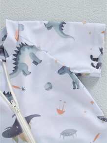 Newborn Baby Swimwear - 灰色 - 查看 4