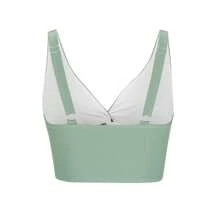 New Twist Front Hollow Bikini Top, For Summer Beach Vacation