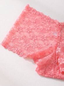 10 PCS Women's Sexy Lace Splicing Panties Mid Waist Seamless Briefs Tummy Control &Butt Lifter Stretch Lingerie Comfortable And Breathable Sports Underwear