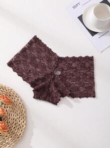 10 PCS Women's Sexy Lace Splicing Panties Mid Waist Seamless Briefs Tummy Control &Butt Lifter Stretch Lingerie Comfortable And Breathable Sports Underwear