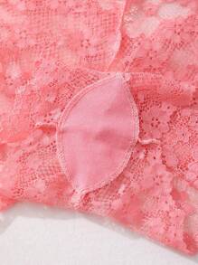 10 PCS Women's Sexy Lace Splicing Panties Mid Waist Seamless Briefs Tummy Control &Butt Lifter Stretch Lingerie Comfortable And Breathable Sports Underwear
