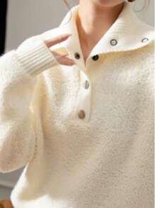 Sudadera de Vellon para Mujer - Sudaderas de Mujer en Shein Mexico