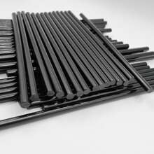 10/20/30 支黑色热熔胶棒，7mm*200mm，DIY 工艺品，强力粘合剂，兼容热熔胶枪 - 黑色 - 查看 1