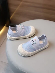 全新网眼透气步行鞋，适合 1-3 岁幼儿男孩和女孩，春/夏/秋季 - 藍色 - 查看 2