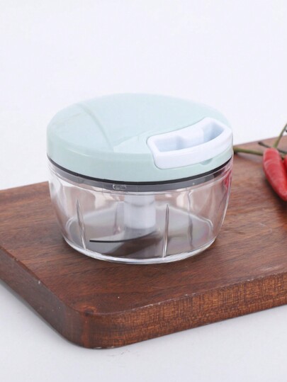 1pc Hand-Operated Garlic Press Mincer Crusher Chopper, Home Garlic Paste Maker Grinder Presser Tool