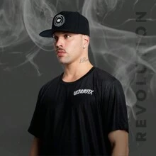 Men Beret Hats - 黑色 - 查看 7