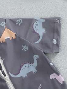 Newborn Baby Swimwear - Dark Grey - View 3
