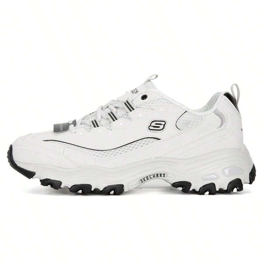 Skechers D'LITES 系列休閒鞋,熊貓運動鞋,吸震男士日常跑步運動鞋,894193 日常運動鞋 - 淺灰色 - 查看 1